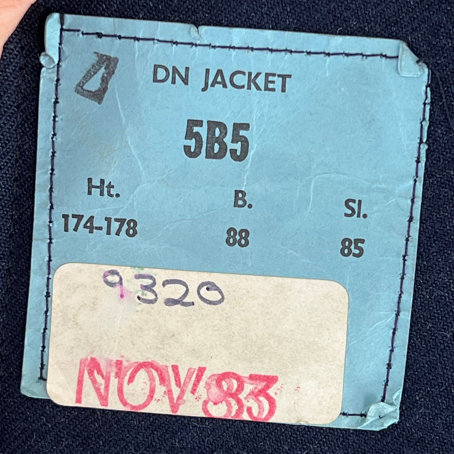 British Railway Navy Blue DN Jacket - Medium