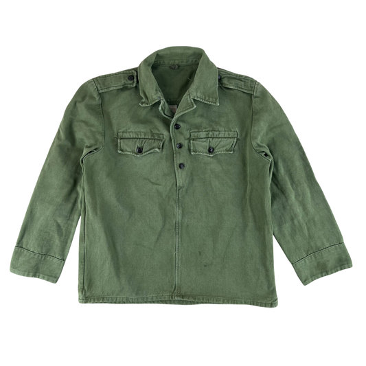 Bulgarian People's Army Olive Green Cossack Shirt - Medium