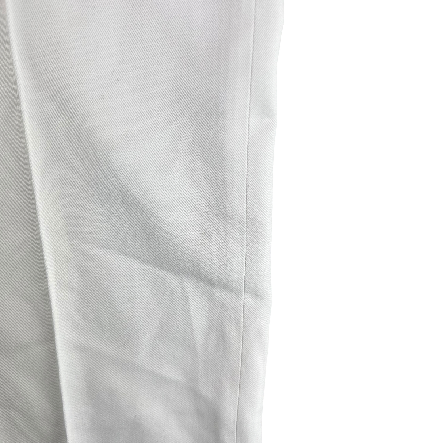 British Royal Navy Officers & Class I White Dress Trousers - W33 L33