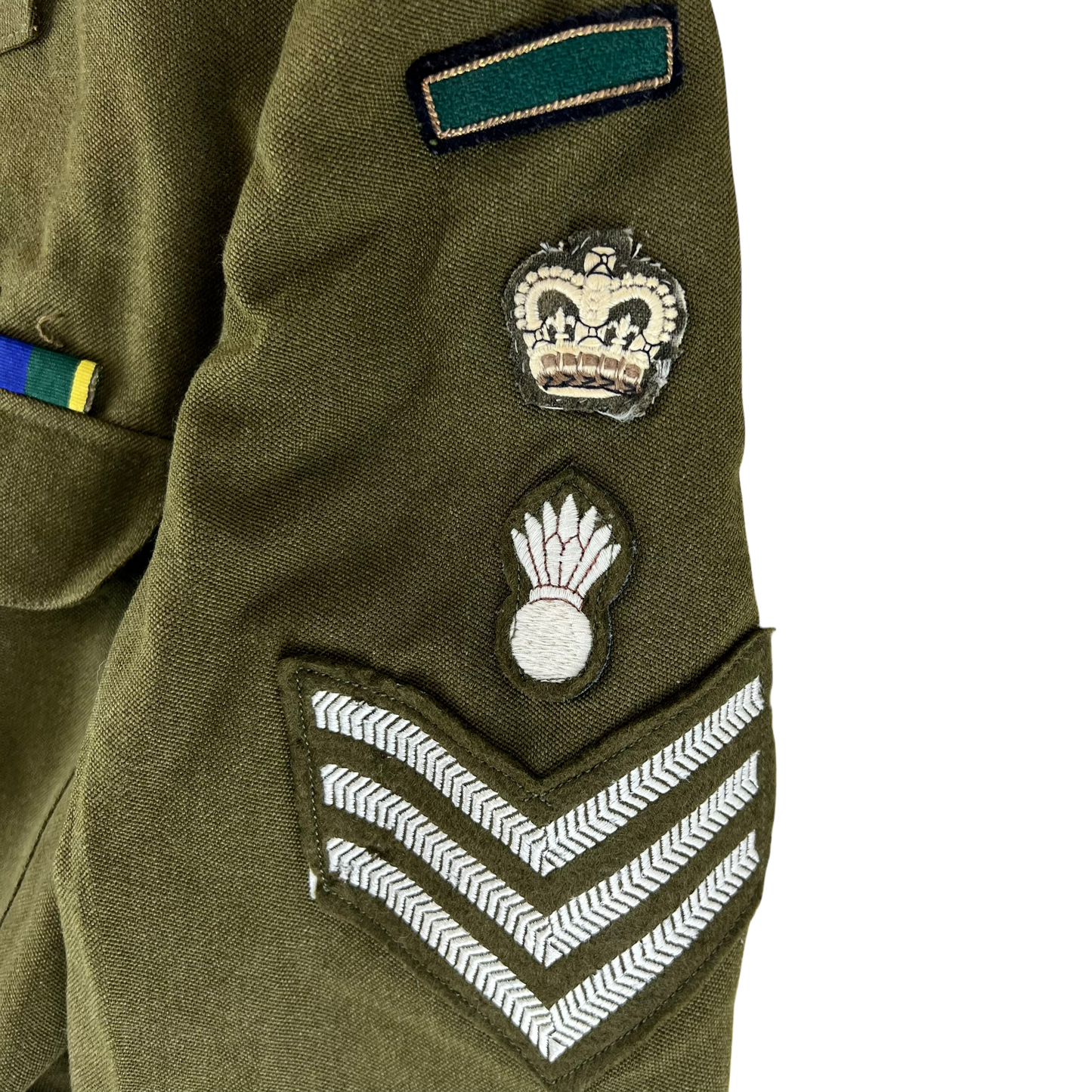 British Army 1980 Pattern No. 2 Olive Green Dress Jacket - Royal Engineers - Large 176/108
