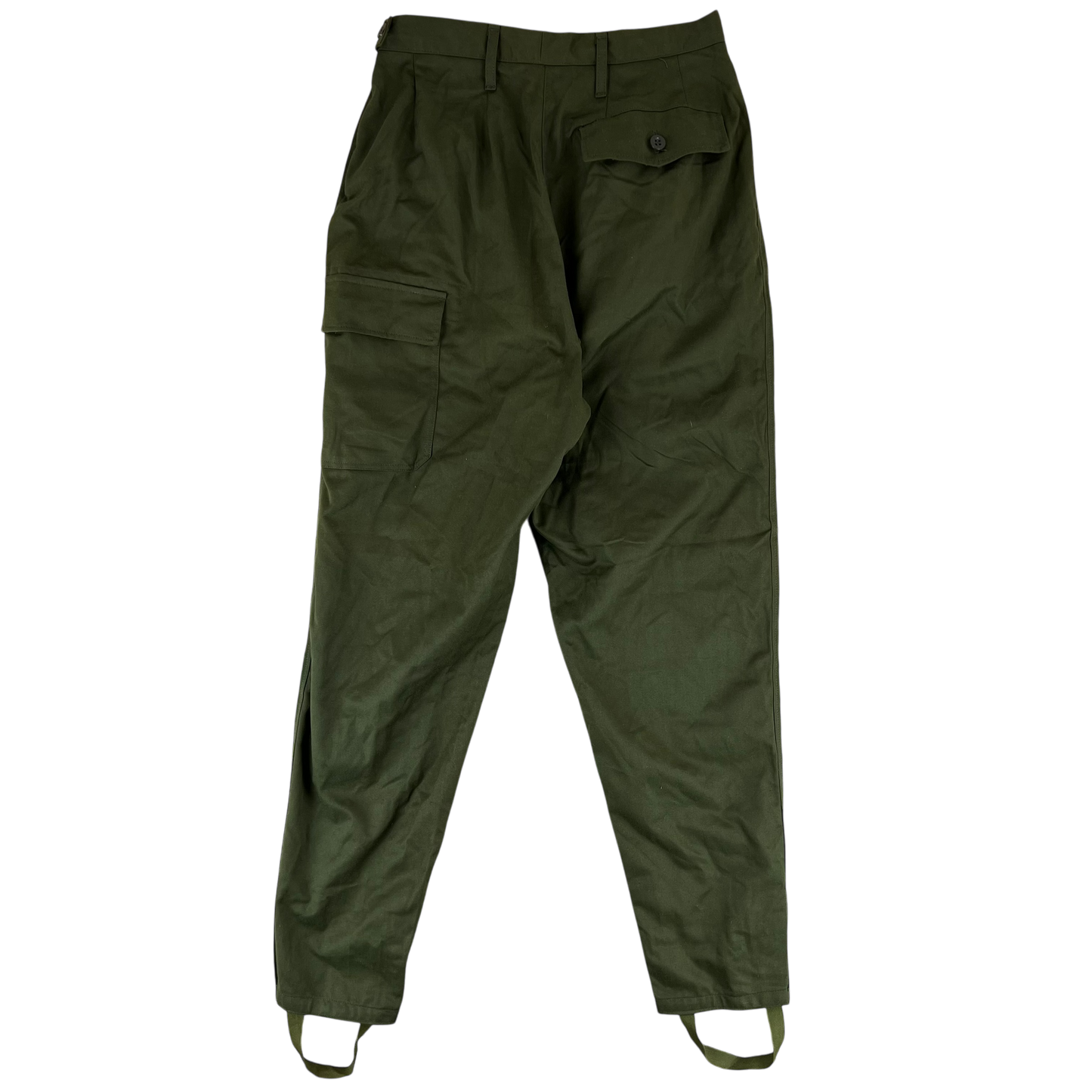 Czechoslovak Army M85 Women's Olive Green Trousers - W28 L30.5