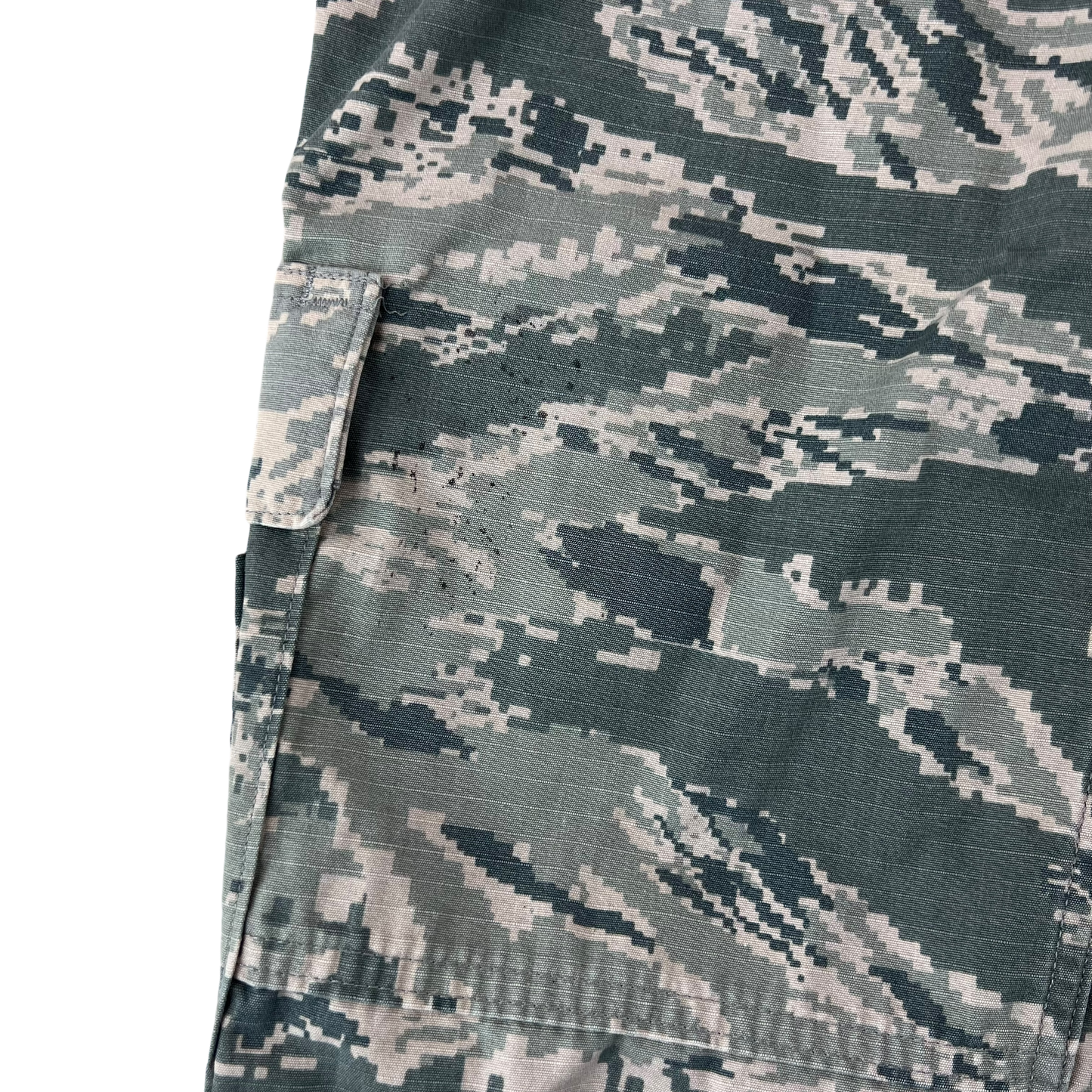 US Air Force Womens Digital Tiger Stripe Pixel Camouflage BDU Combat Trousers - W30 L33