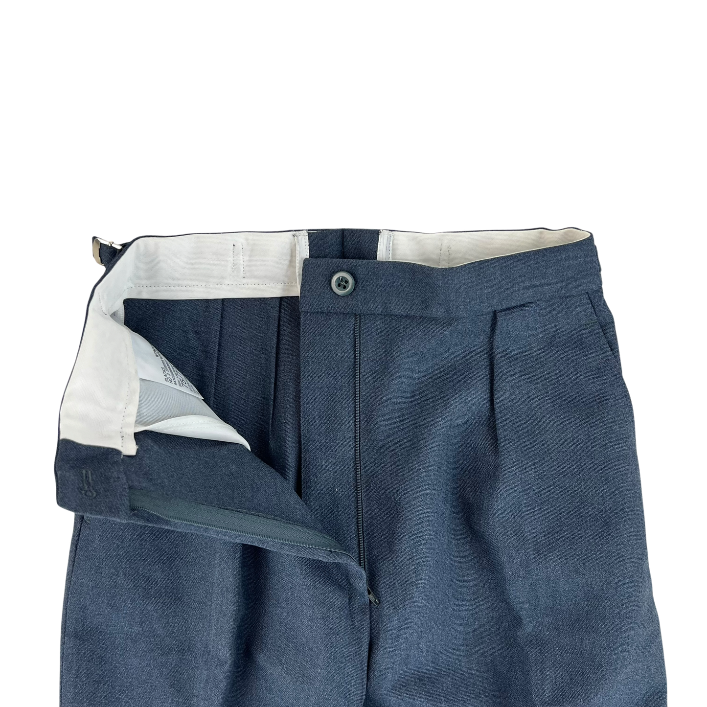 British RAF Women's 72 Pattern Blue-Grey Dress Trousers - W28 L29.5