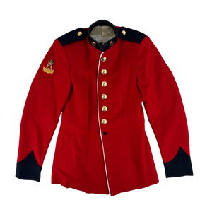 British Army Red Tunic Jacket - Queen's Division Minden Band - Small