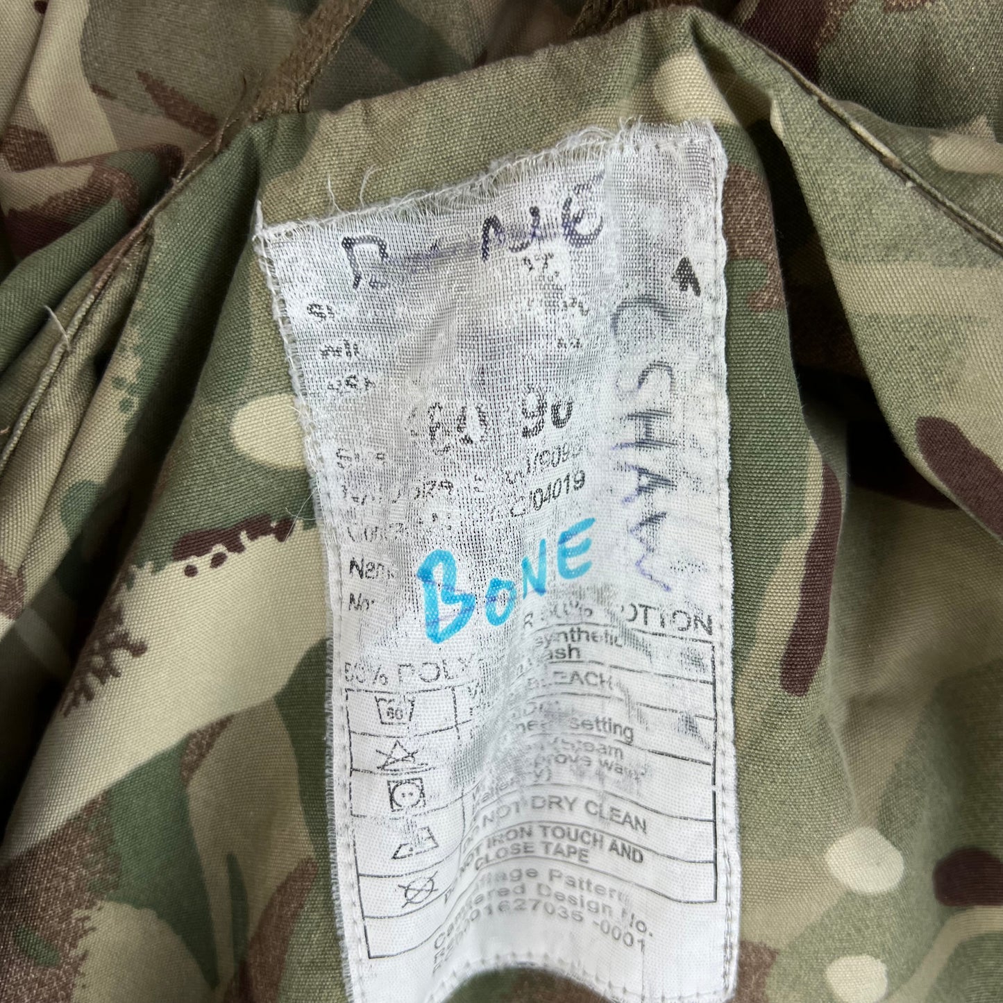 British Army MTP Camouflage Windproof Smock - Medium 160/96