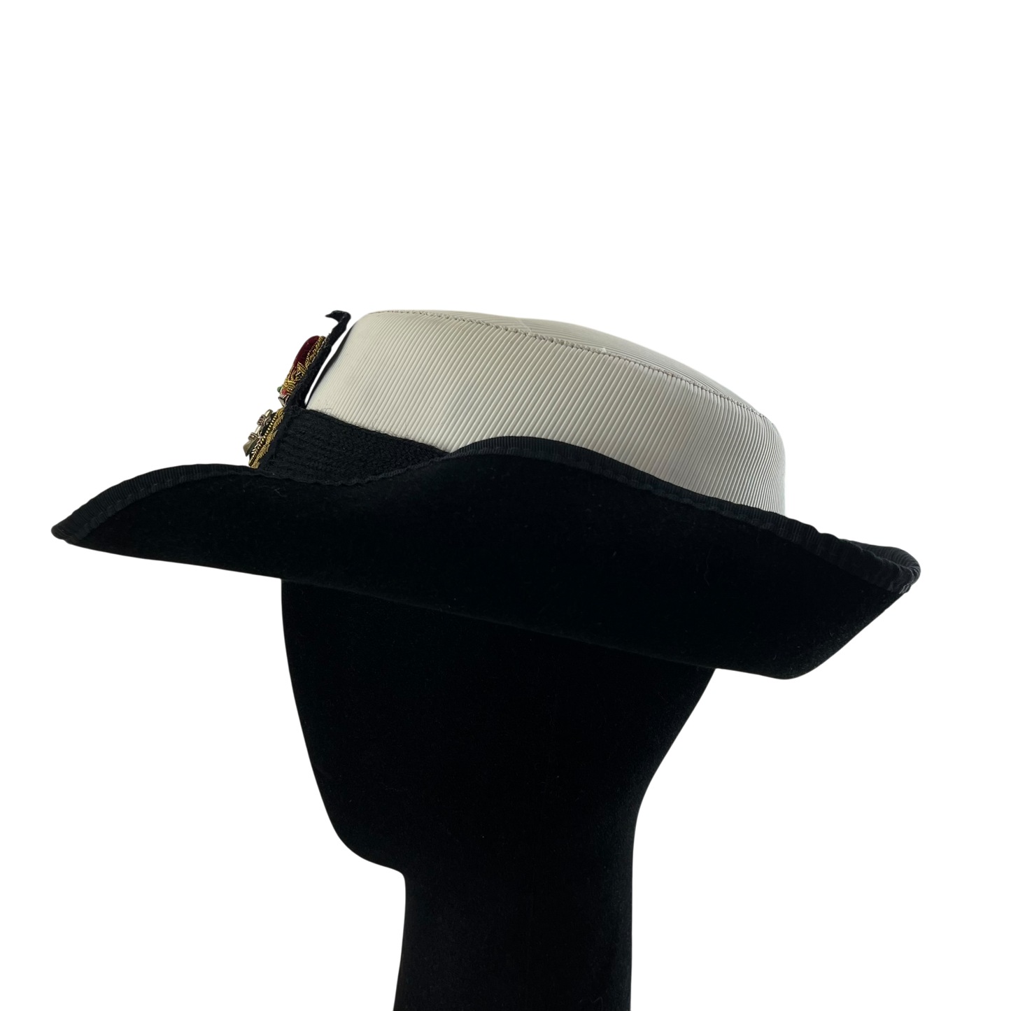 British Royal Navy Women's Officer's Tricorn Dress Cap - X Small 54cm