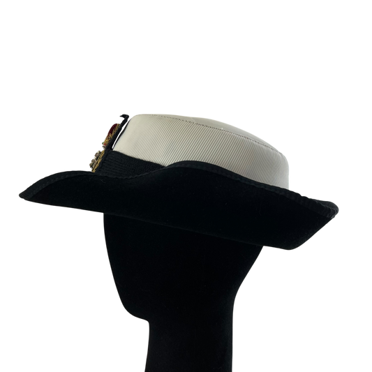 British Royal Navy Women's Officer's Tricorn Dress Cap - X Small 54cm