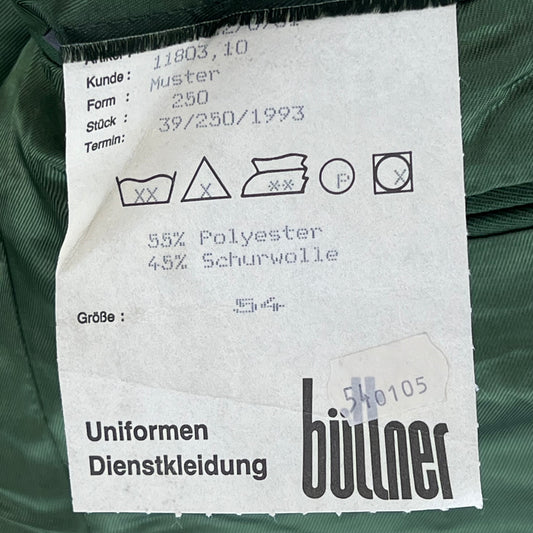 West German Police Border Guards BGS Dress Jacket - Large