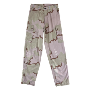 Dutch Army M93 Desert Tricolour Camouflage Combat Trousers - W30 L34