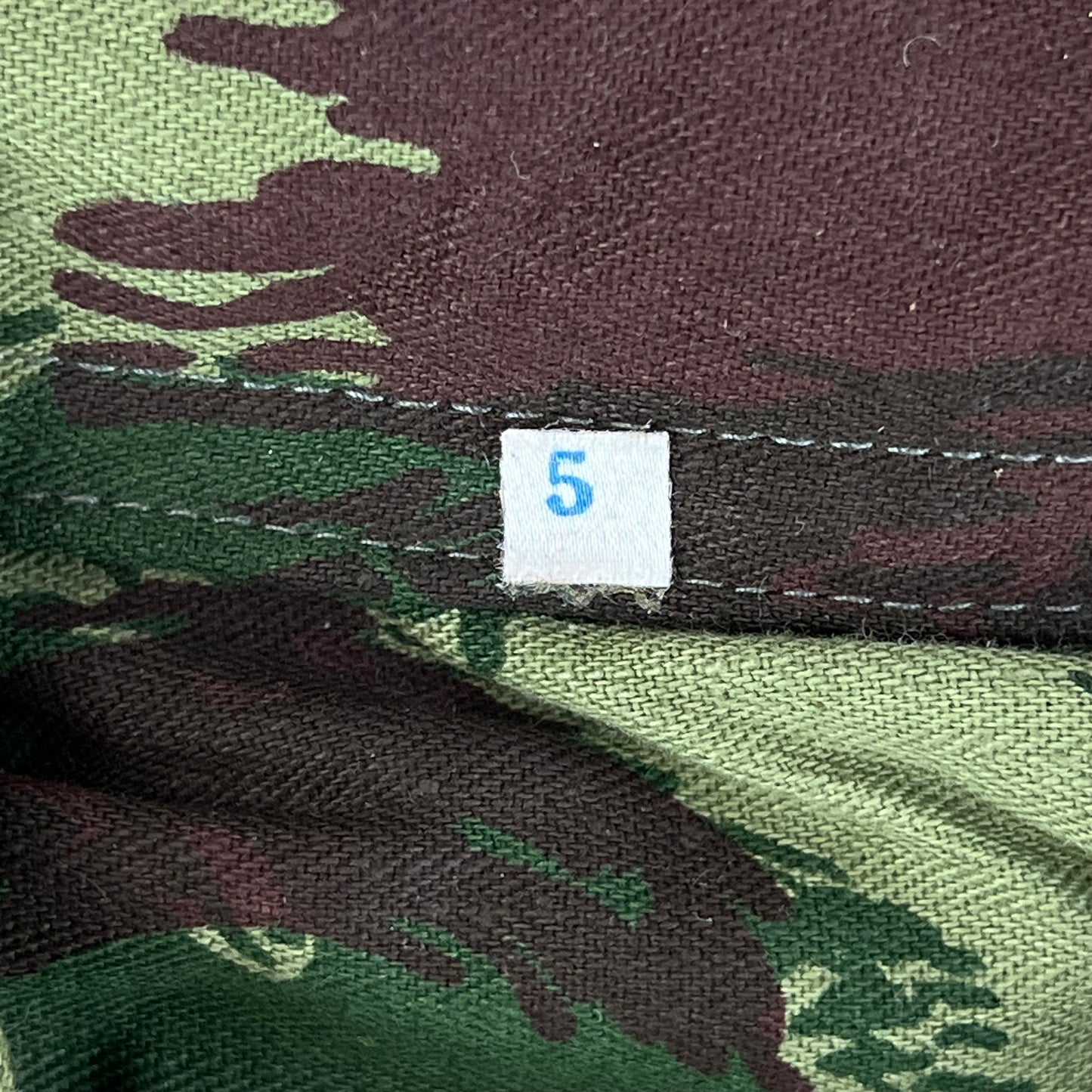 Portuguese Army M63 Lizard Camouflage Long Sleeve Shirt - Small