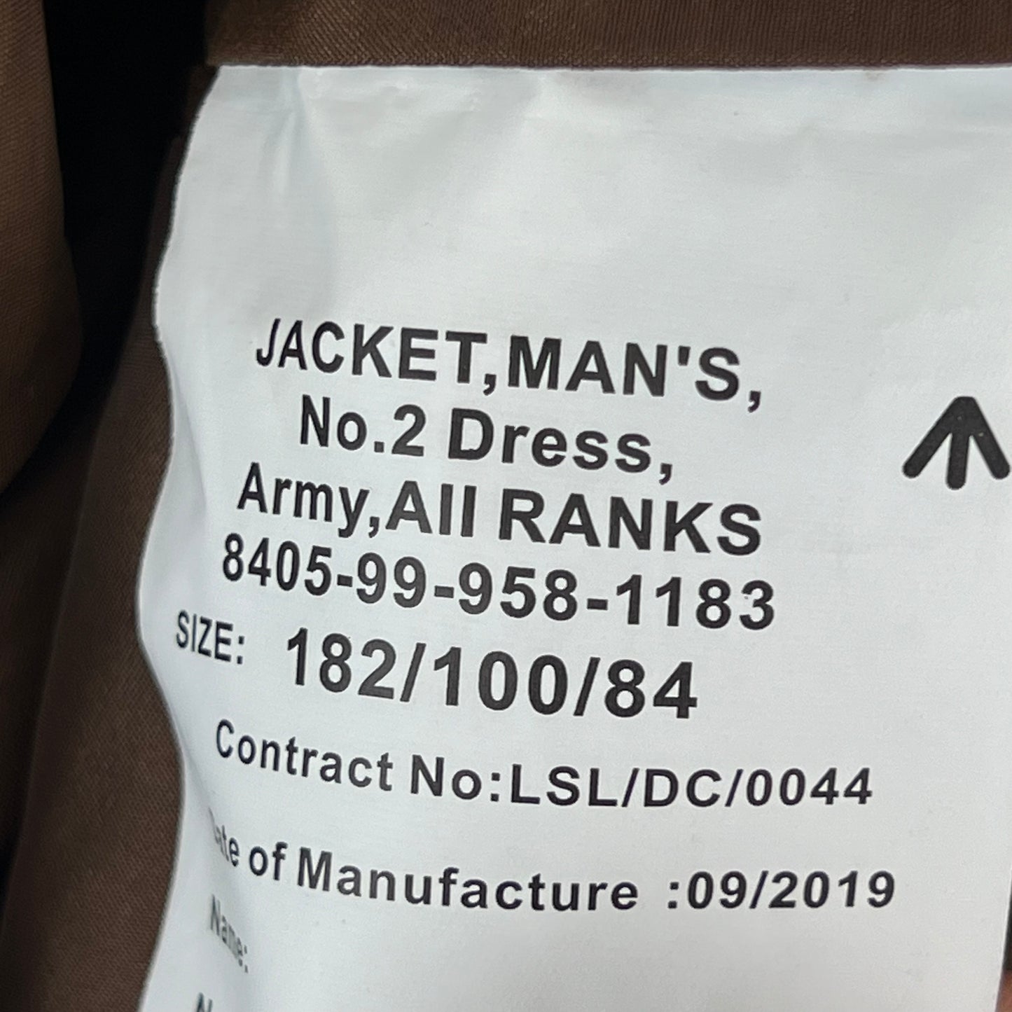 British Army No.2 FAD Dress Jacket - Parachute Regiment - Medium 182/100