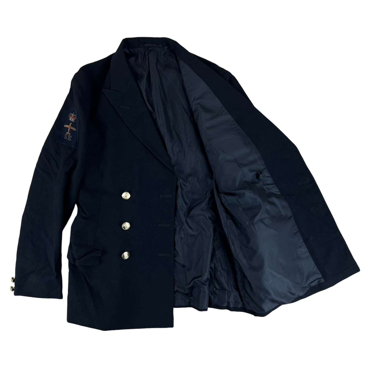 British Royal Navy No 1 Dress Jacket Blazer - Medium