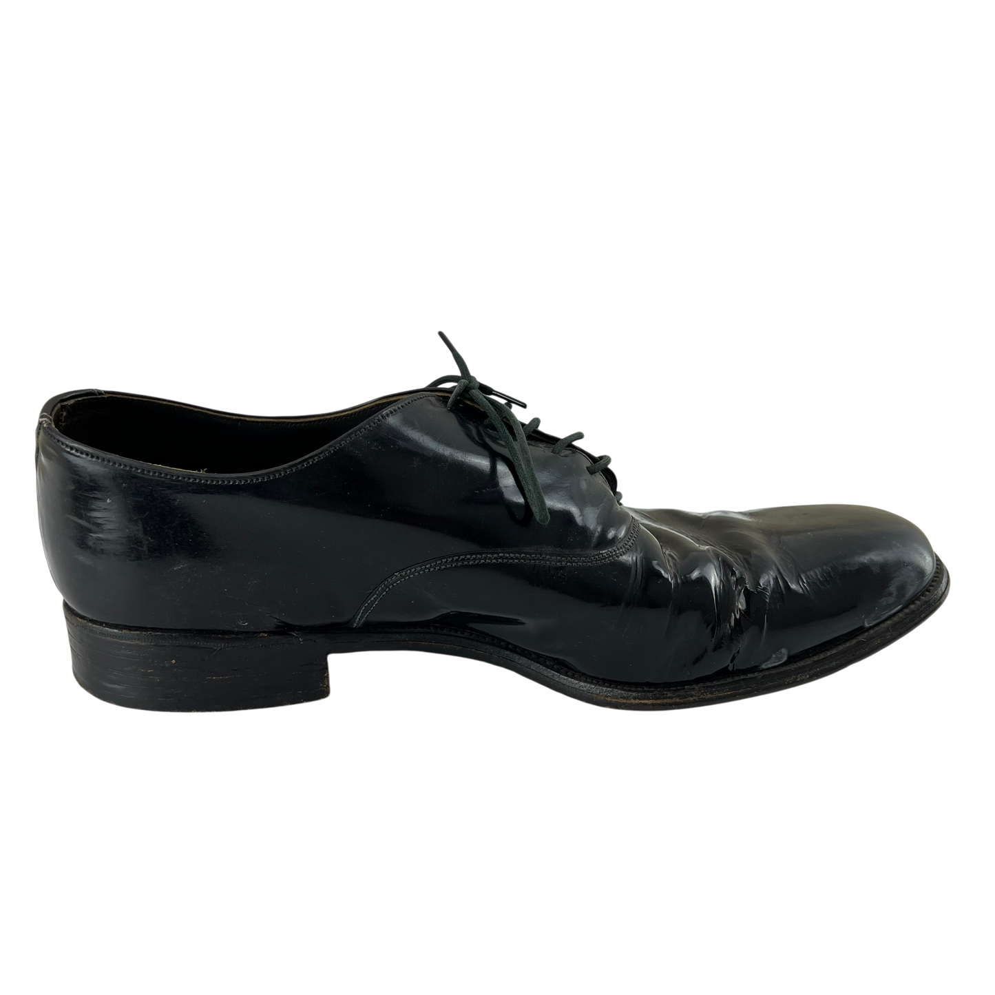 British RAF 70's Black Dress Shoes - Size 10