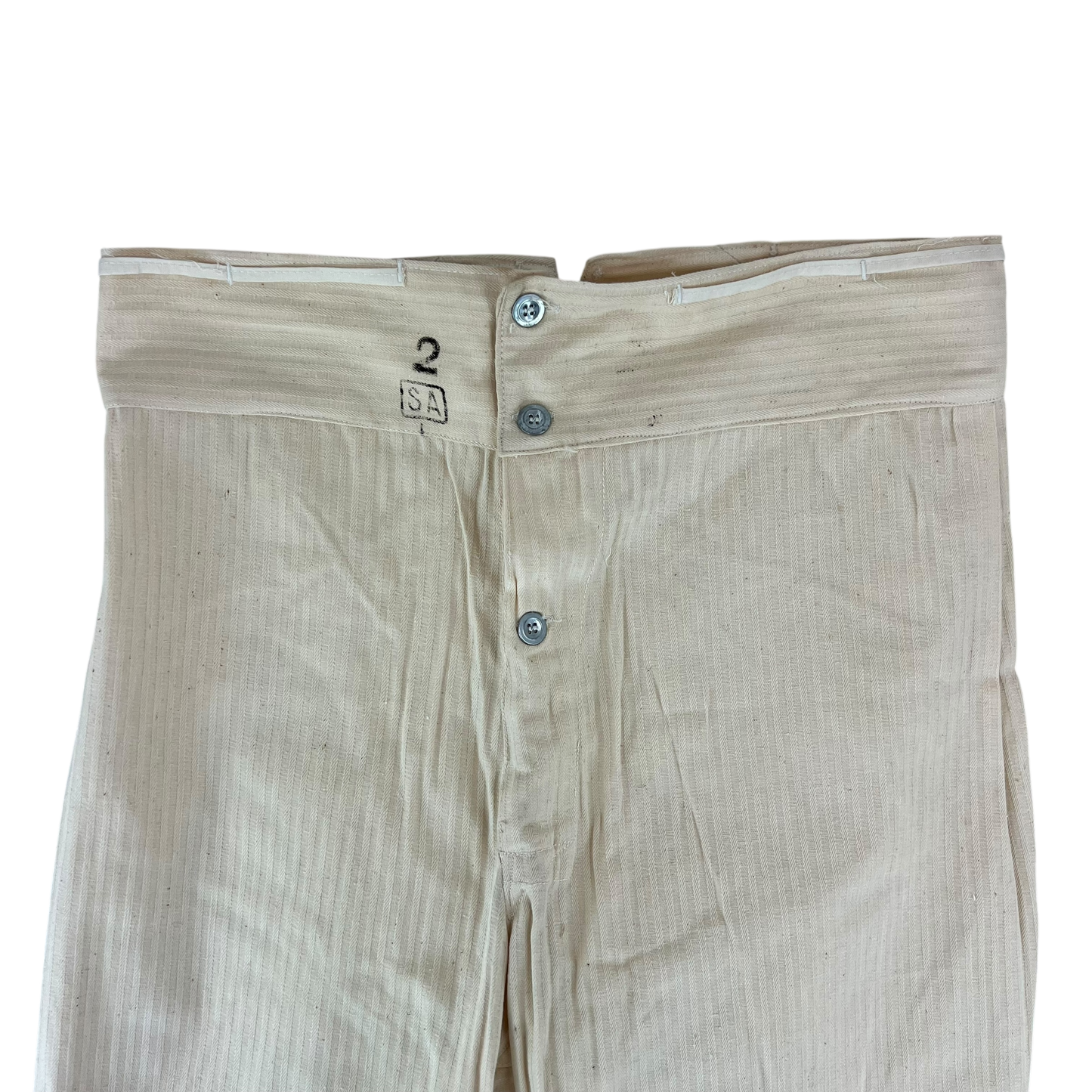 Finnish Army WW2 Medical Pyjama Bottoms - W36 L29