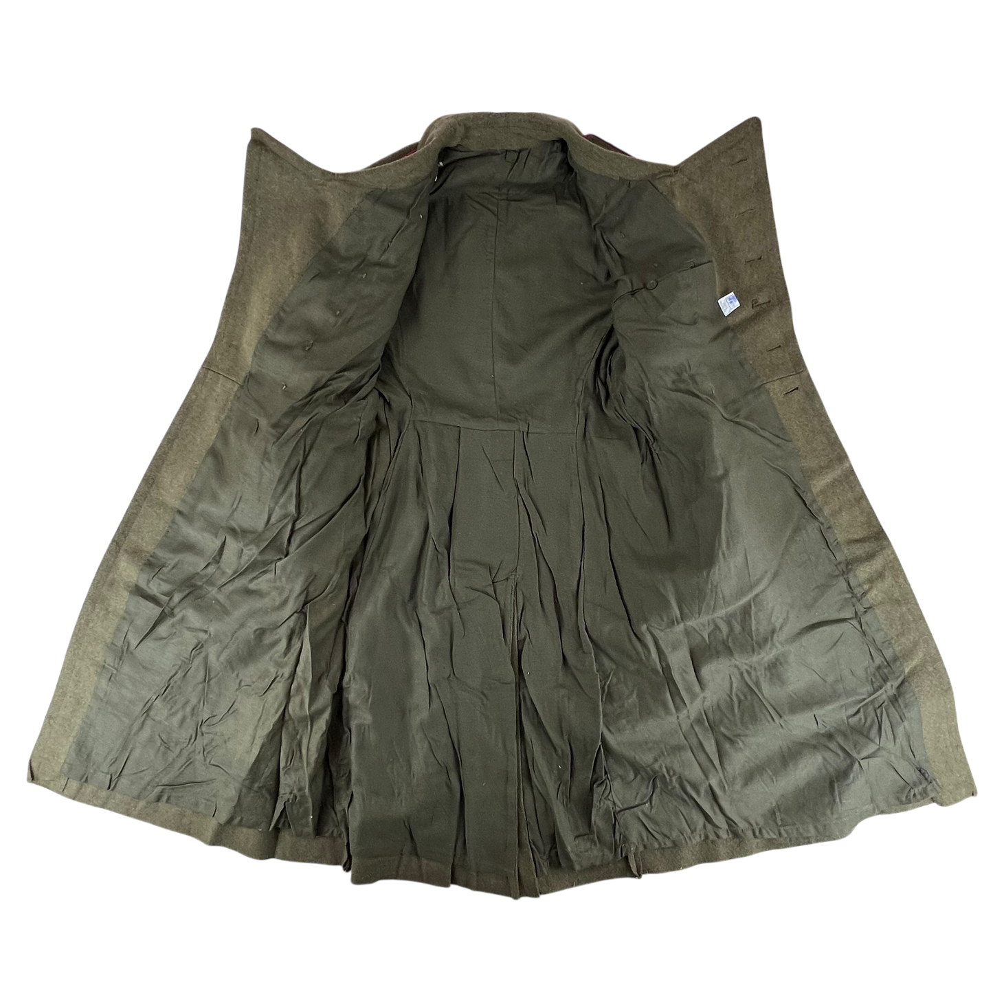 Bulgarian People's Army Khaki Wool Greatcoat - Medium