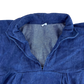 French Army Navy 70s Vintage Denim Pullover Top - Small