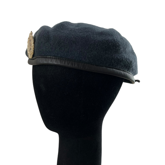 British RAF Beret w/ Badge - Small 56cm