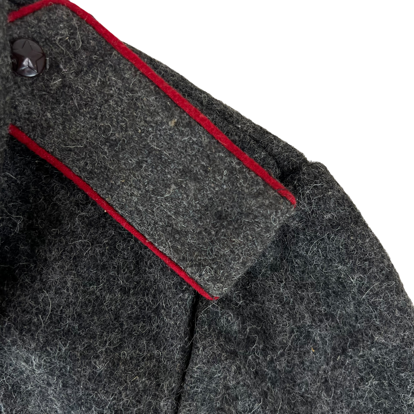 Bulgarian People's Army Grey Wool Greatcoat - Medium