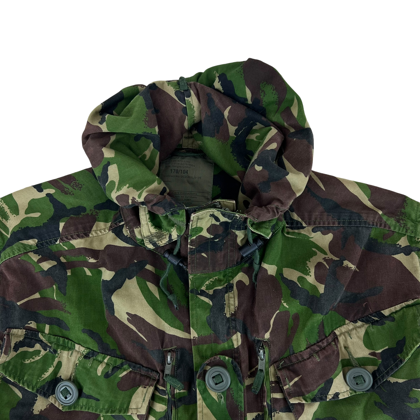 British Army S95 DPM Camouflage Windproof Combat Smock - 170/104