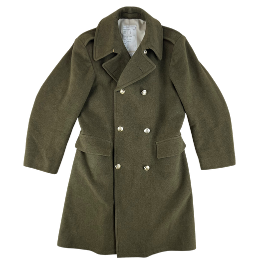 British Army Khaki Wool Greatcoat - Colonels & Brigadiers - Medium