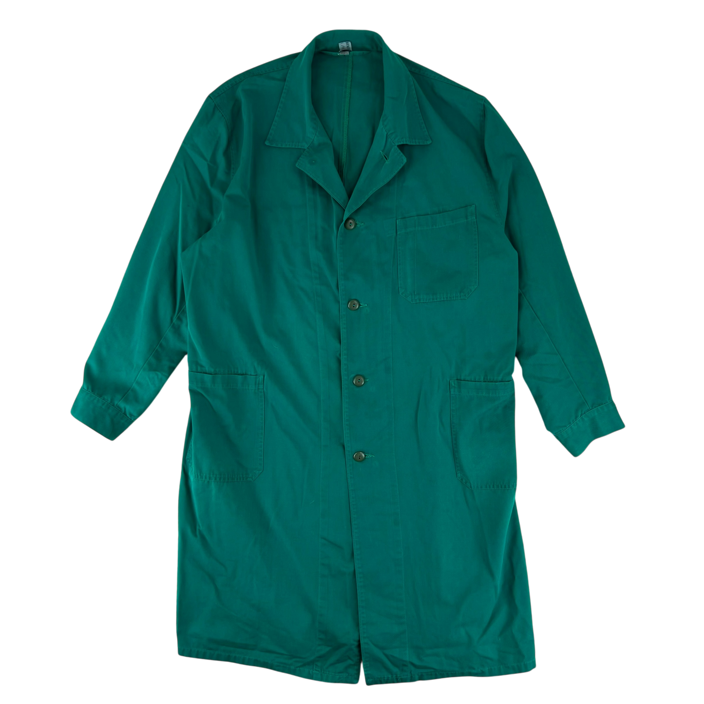 Austrian Army Green Blue Chore Coat - X Large 112-116 III/IV