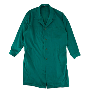Austrian Army Green Blue Chore Coat - X Large 112-116 III/IV