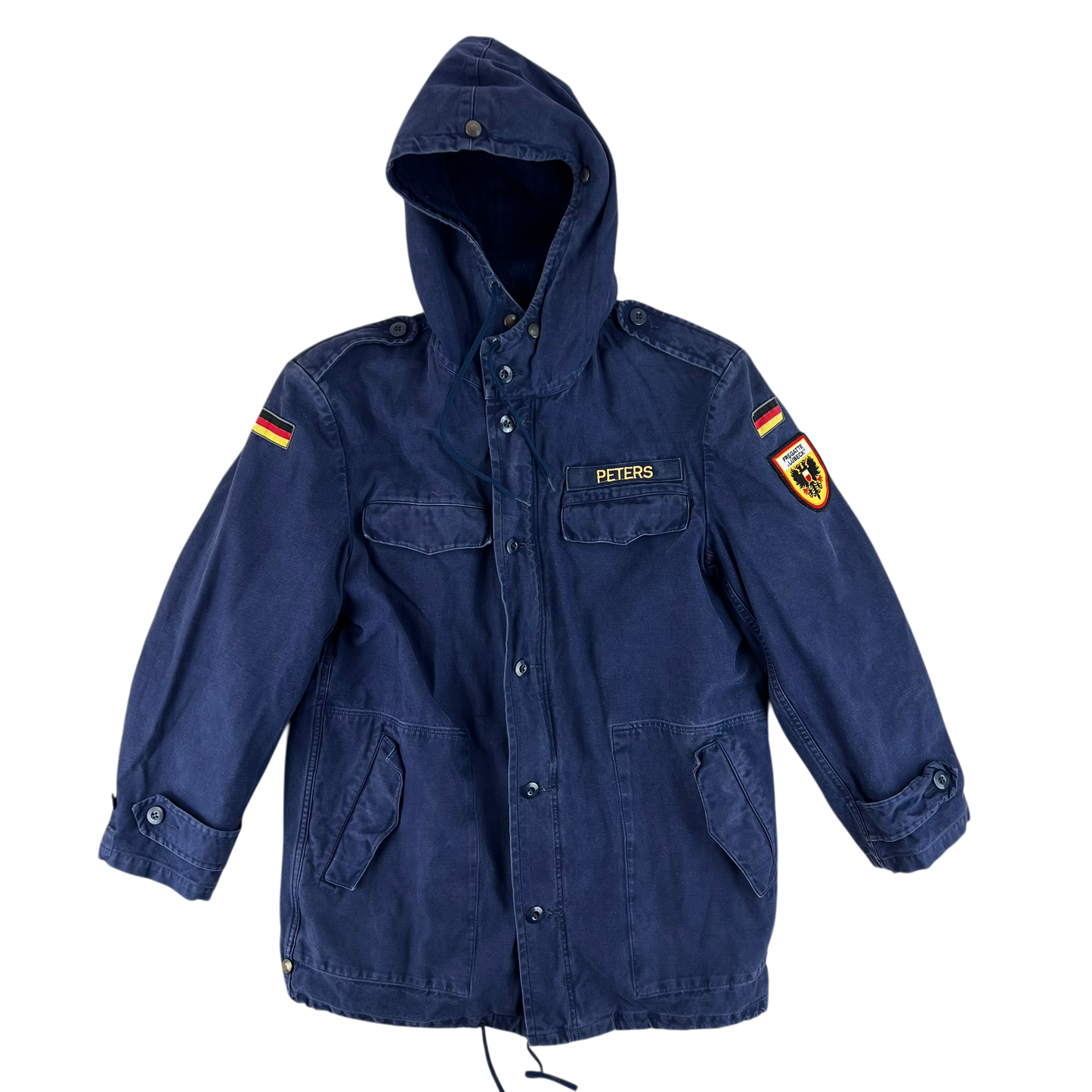 German Navy Parka w/ Thermal Liner - Medium GrNr2