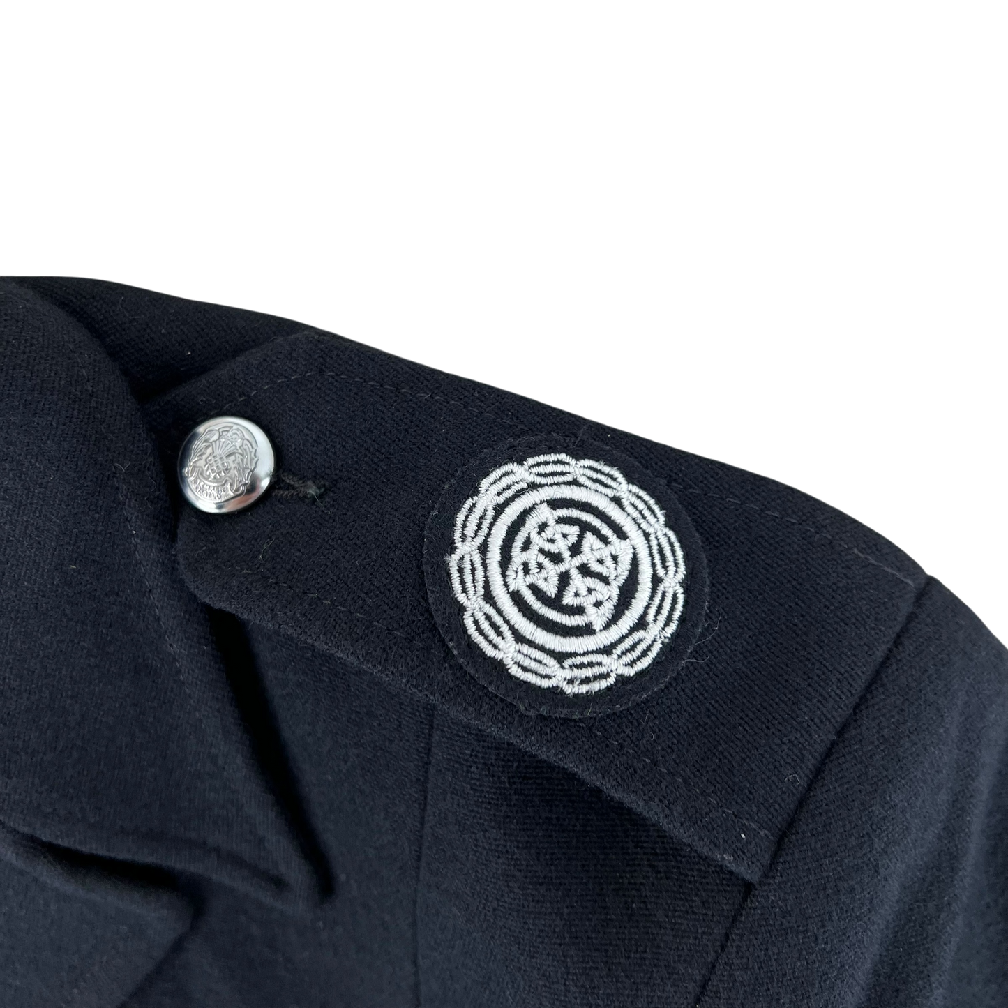 British Police Black Dress Jacket - Scottish Police - Large