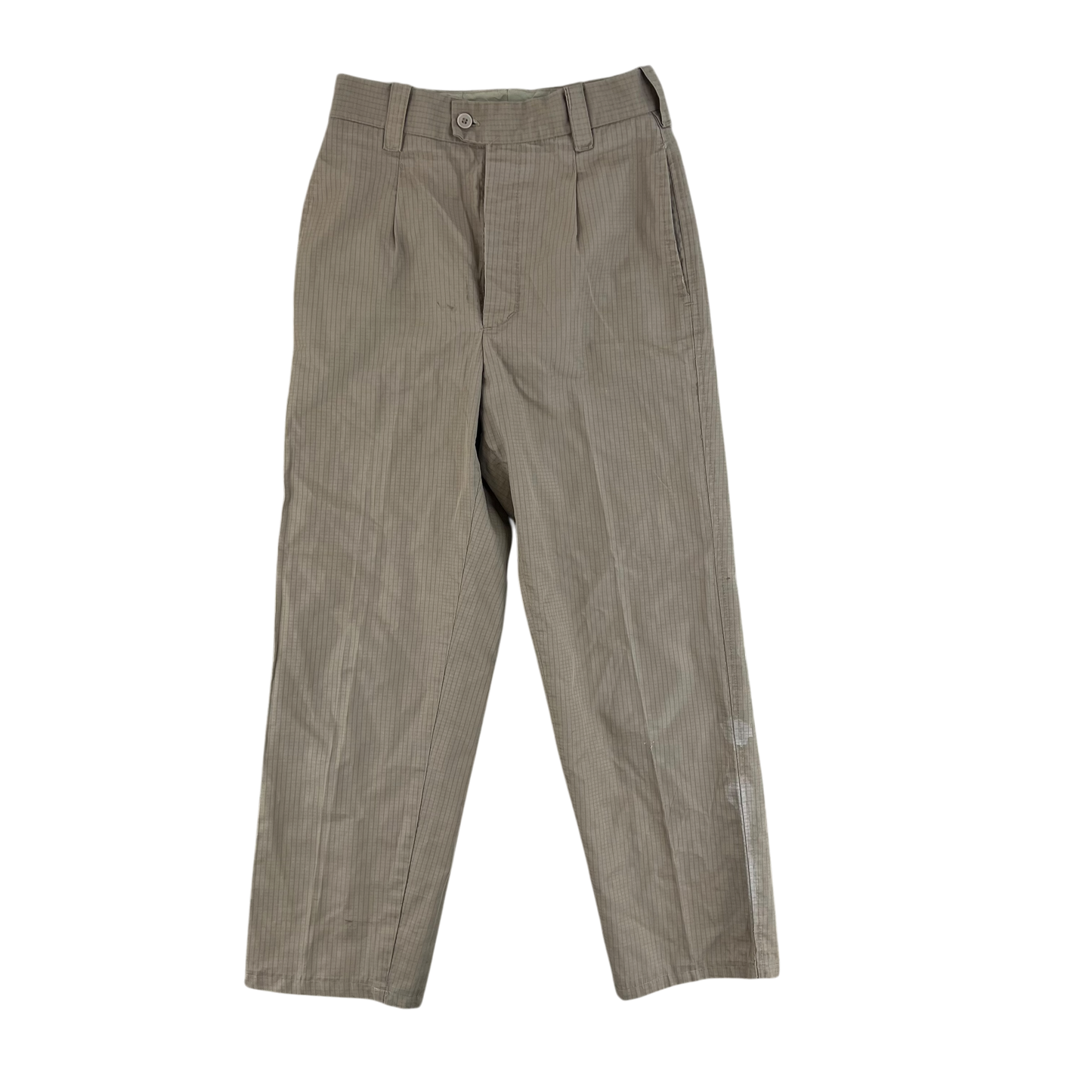 Romanian Army Tan Ripstop Trousers - W27 L26