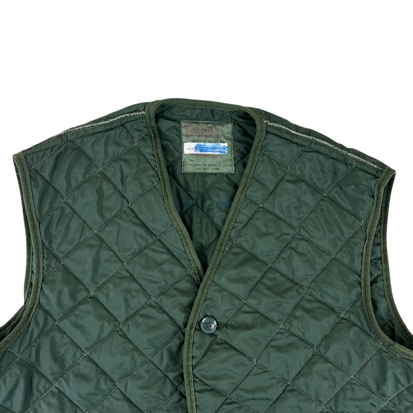 British Army Cold Weather Jacket Gilet Liner - Medium SIZE 1