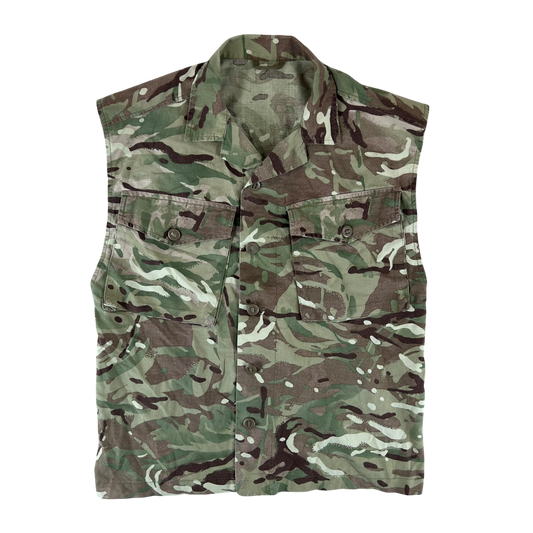 British Army MTP Camouflage Field Tailored Barracks Shirt / Vest - Medium 170/96