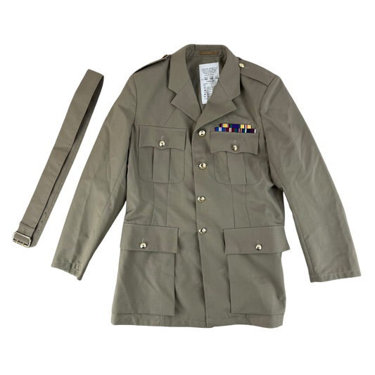 British RAF No. 6 Tropical Dress Jacket w/ Belt - Large 182/108