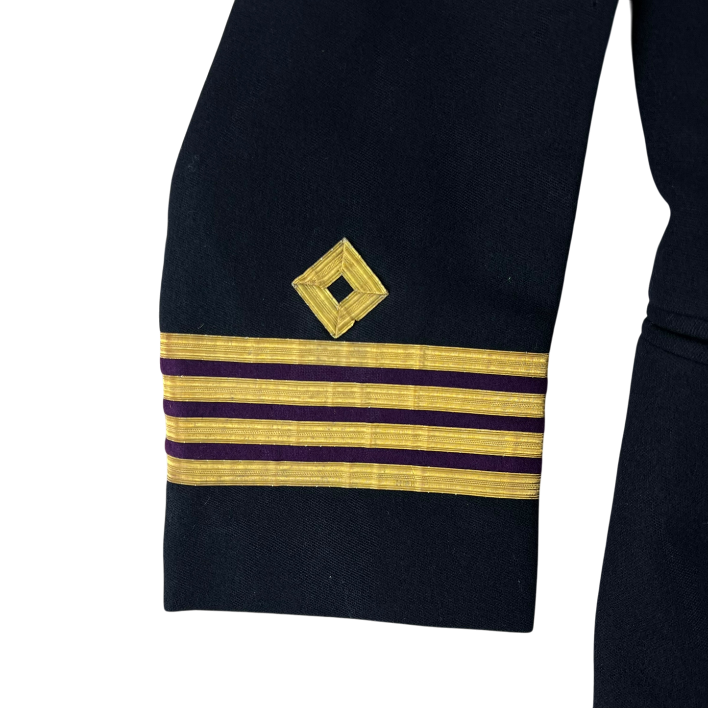 British Royal Navy 60s No. 1 Dress - Royal Fleet Auxiliary - Large