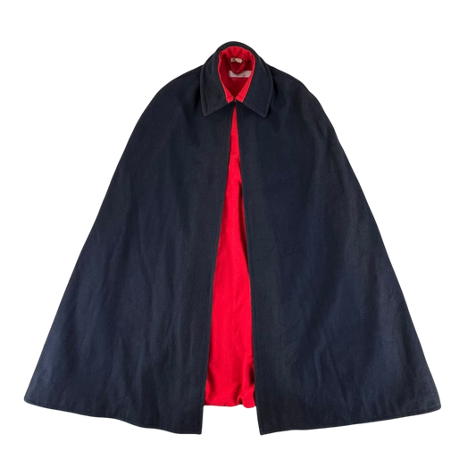 British Nurse's 40s 50s Cape Cloak - Small