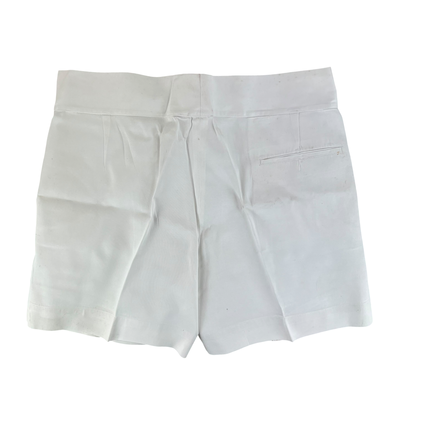 British Merchant Navy 50s Tropical White Shorts - W40