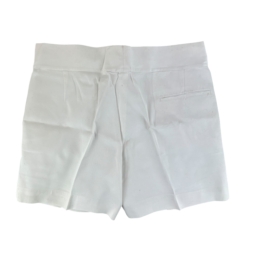 British Merchant Navy 50s Tropical White Shorts - W40