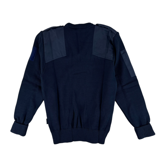British Home Office Navy Pullover Jumper - Small