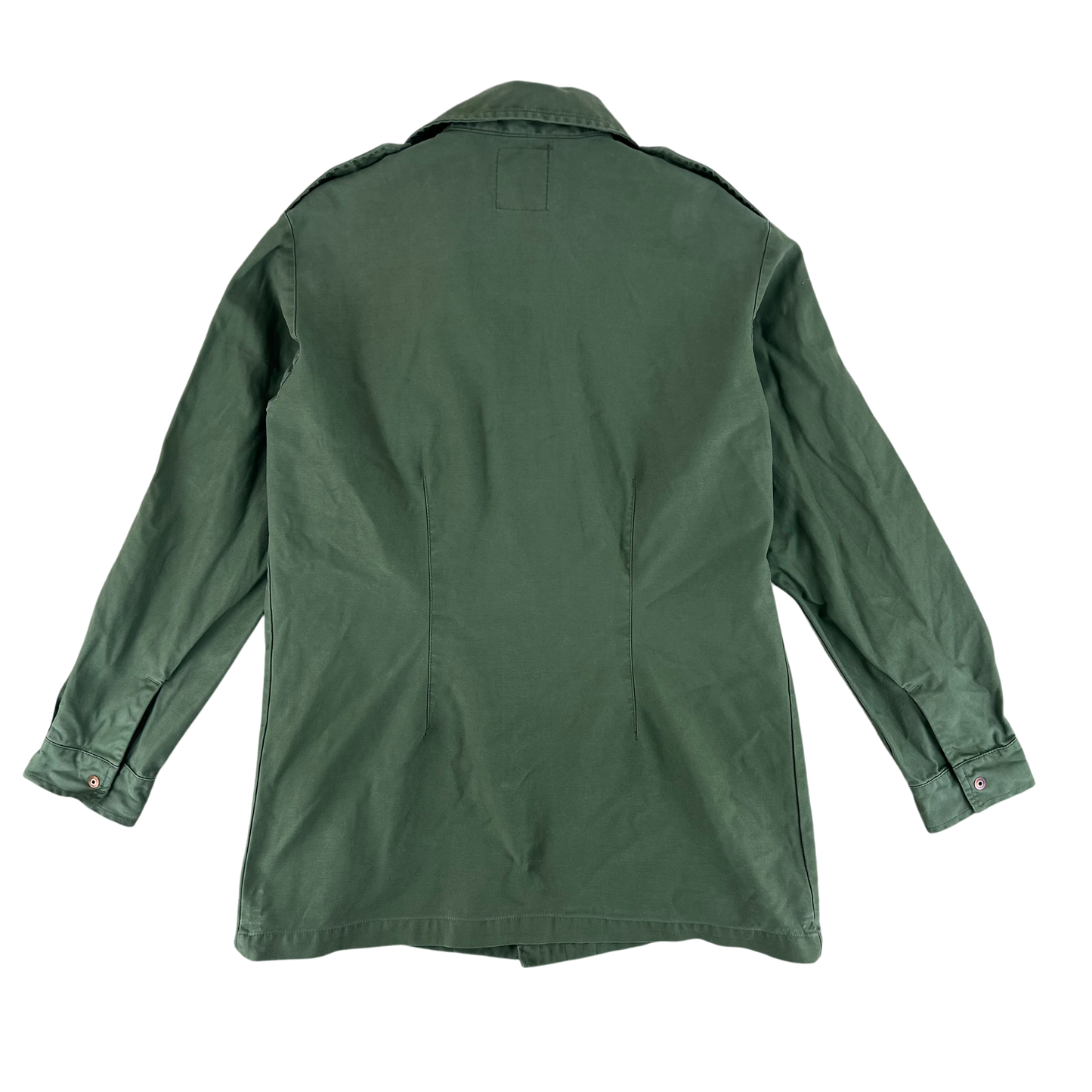 Dutch Army 90s Green Field Shirt Jacket - Medium
