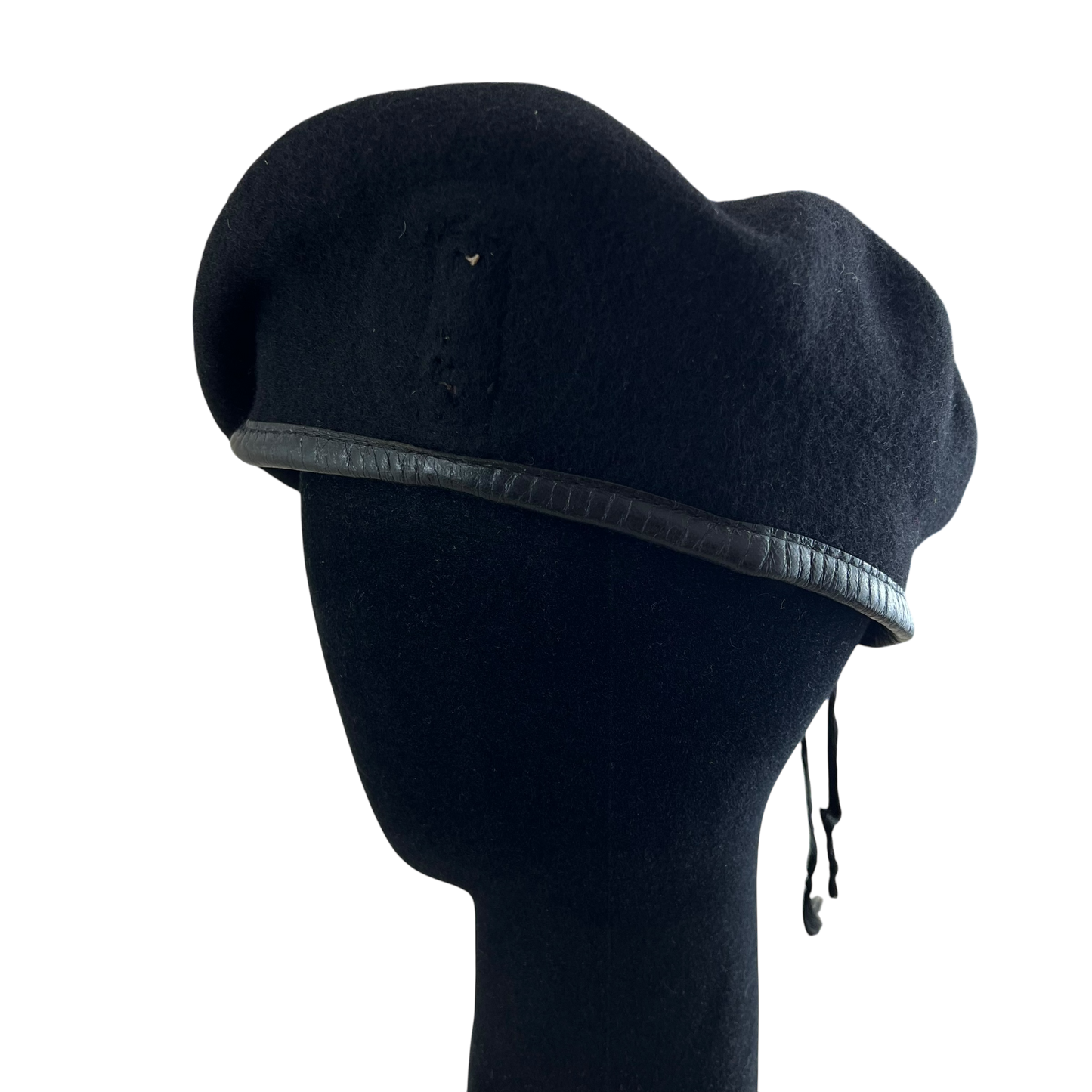 Finnish Navy M83 Black Beret - Medium 58cm
