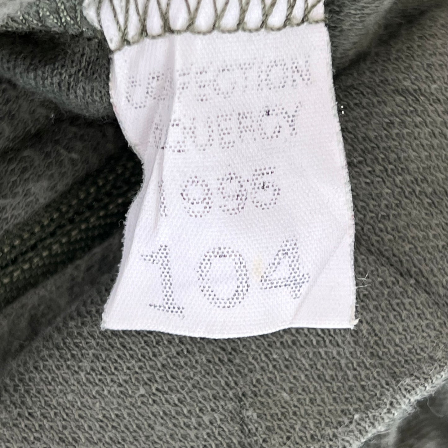 French Army Norgie Pullover 80s Sage Grey - Medium