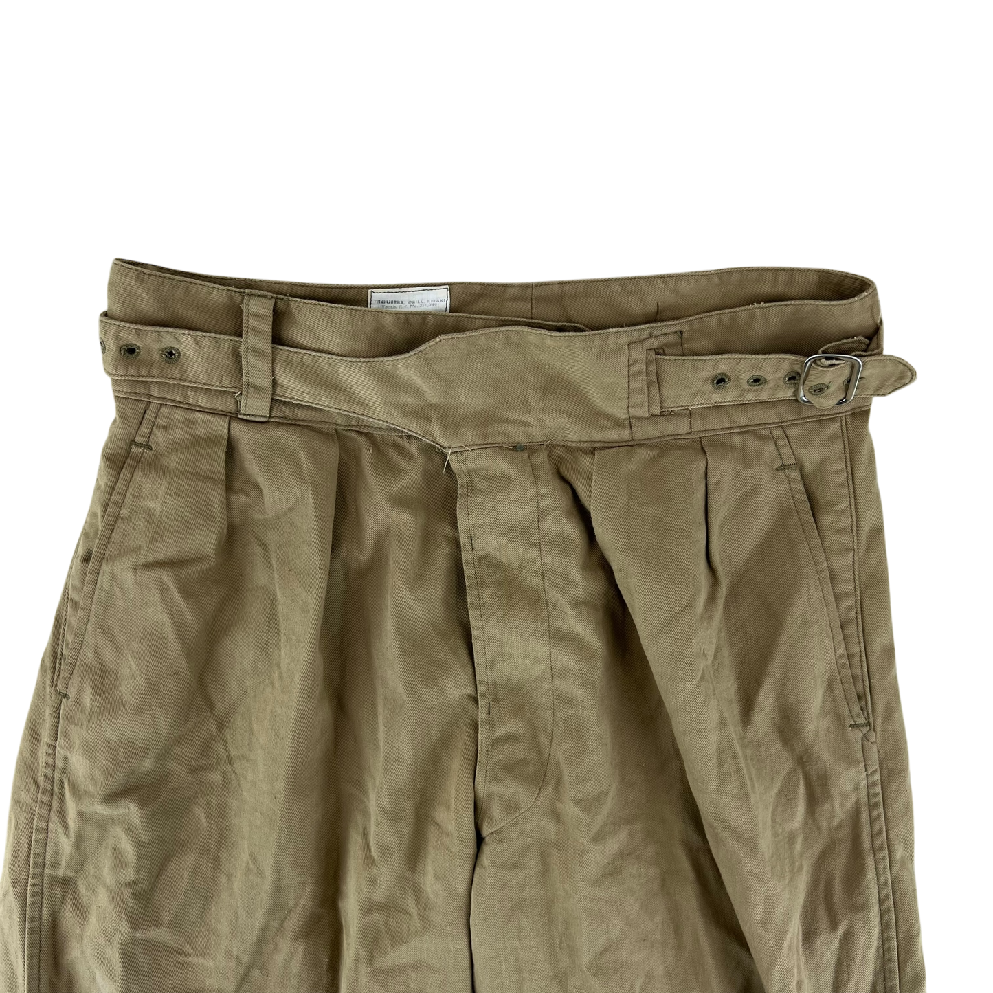 British Army / RAF 60s Khaki Drill Trousers - W35 L30