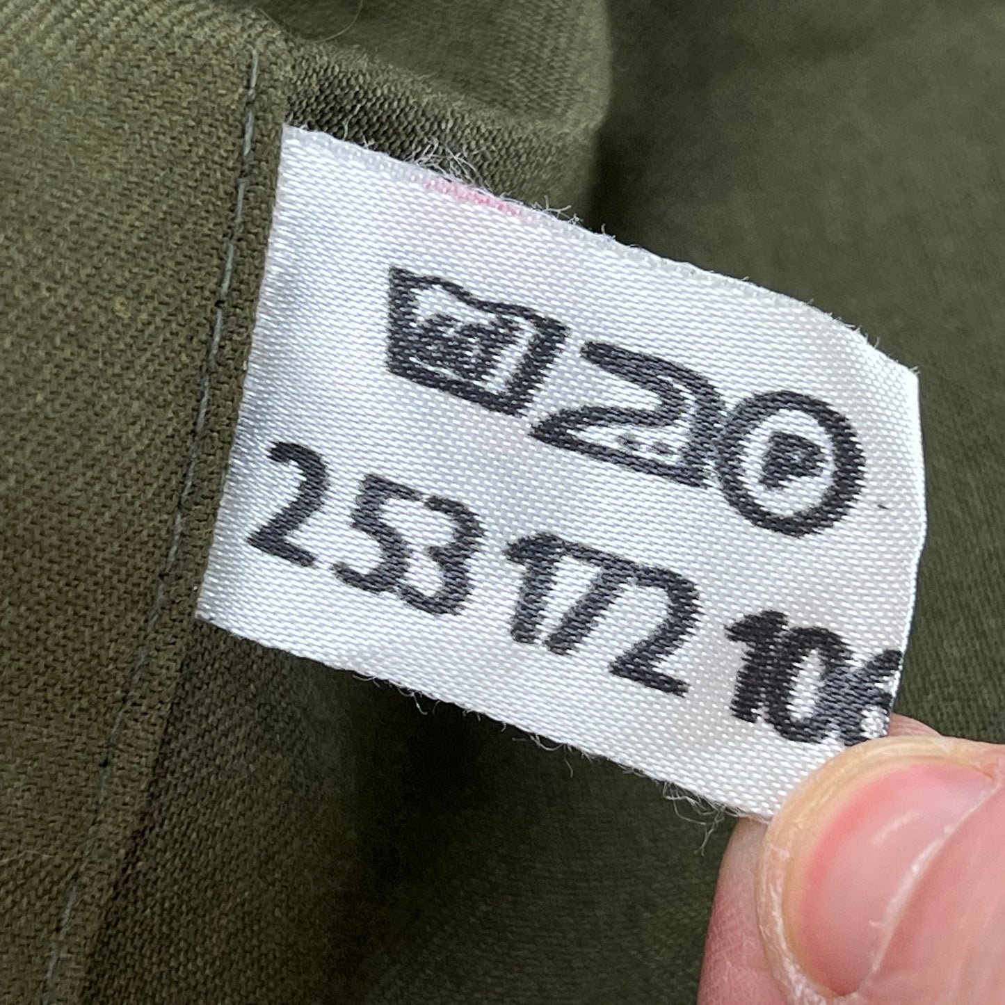 Czech Army Olive Green M85 Field Jacket - Large 176/106