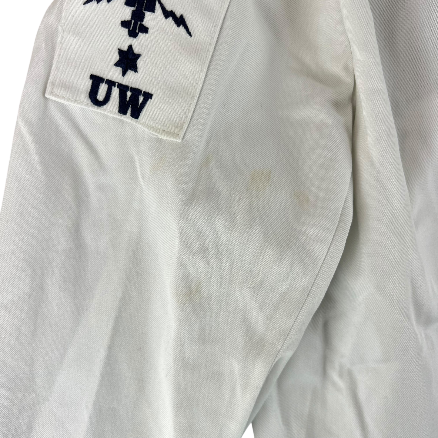 British Royal Navy Class II White Jumper Sailor's Top - X Large 182/116