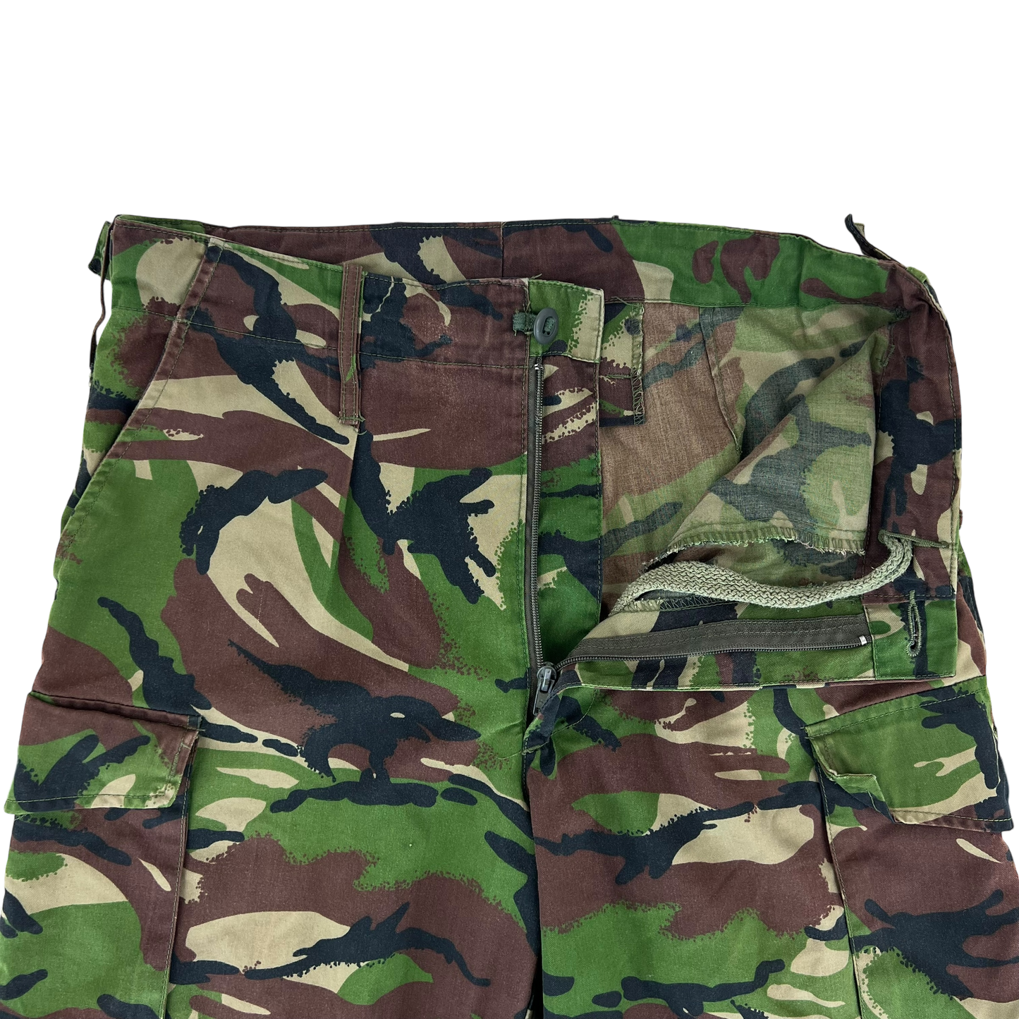 British Army S95 DPM Camouflage Combat Trousers - W33 L30.5