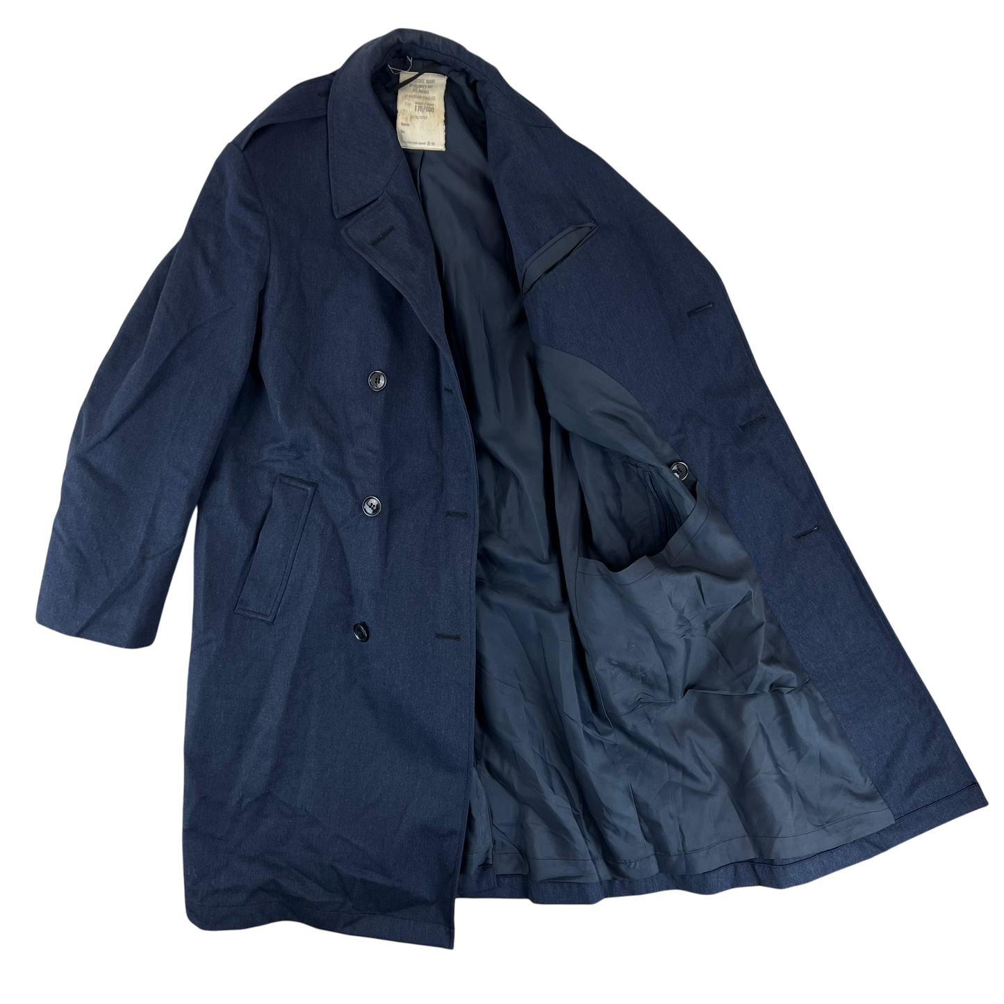 British Royal Air Force Raincoat Trench Coat - Medium 176/100