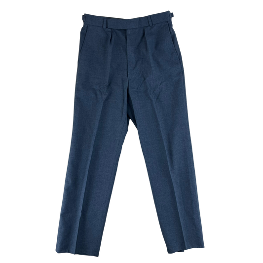 British RAF 72 Pattern Lightweight Blue-Grey Dress Trousers - W32 L30