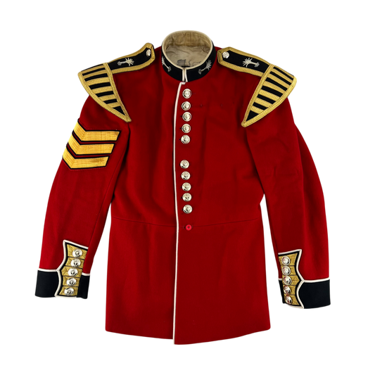 British Army CQMS & Sergeants Bandsman's Tunic Jacket w/ Wings - Welsh Guards - Medium