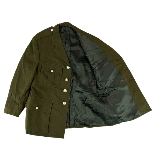 British Army 1980 Pattern No. 2 Olive Green Dress Jacket - RADC - Large