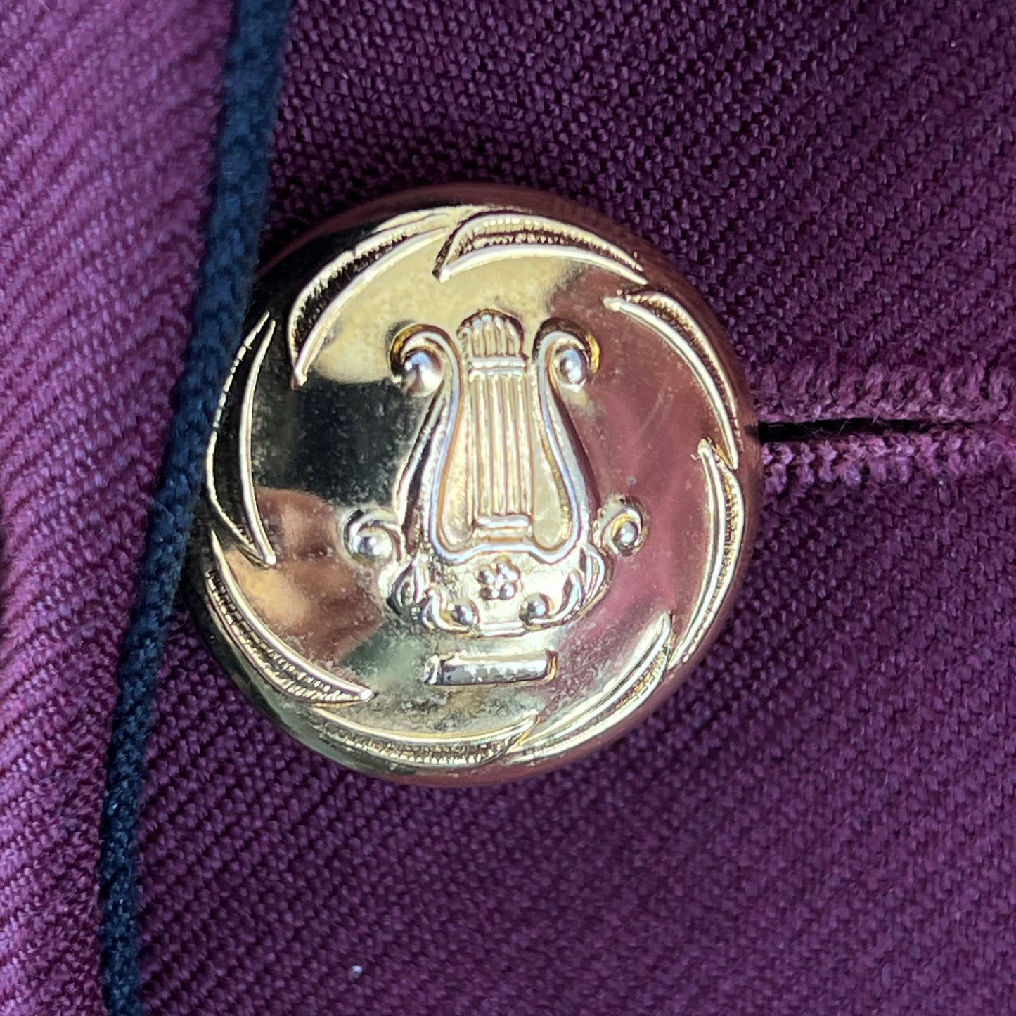 British Army Musician's Burgundy Performance Jacket - Medium