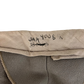 British Army 50s Khaki Cavalry Riding Trousers Jodhpurs - W22 L26.5